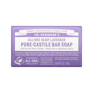 Dr. Bronner's Pure-Castile Bar Soaps