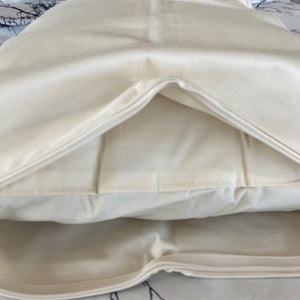 'Denim' Pillow Protector/Case Natural