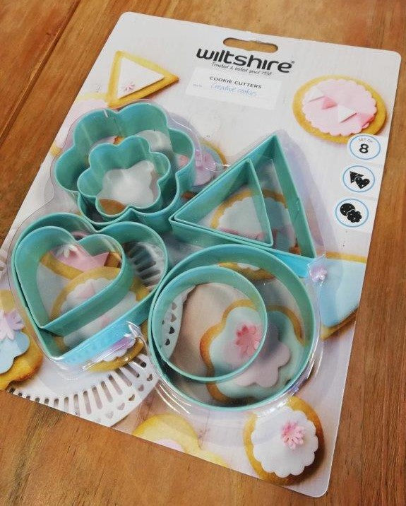Aqua cookie cutters Blessed Earth