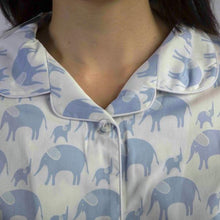 Load image into Gallery viewer, Ladies  Pyjamas Pants in Simple luxury Elephants