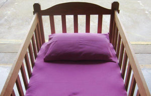 Cot Knitted Pillowcase - 9 colour options