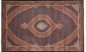 Persian Style Hand-knotted Wool Rug 155x257cm "NAIN"