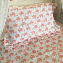 Load image into Gallery viewer, Simple Luxury Sheet Set in Pink Elephants