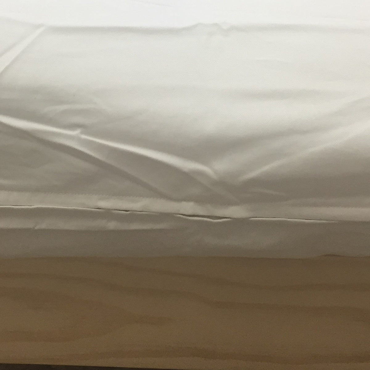 'Denim' Mattress Protector with Zip in Natural Blessed Earth