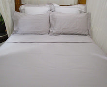Load image into Gallery viewer, Magnificent Sheet Set in Silver Snow