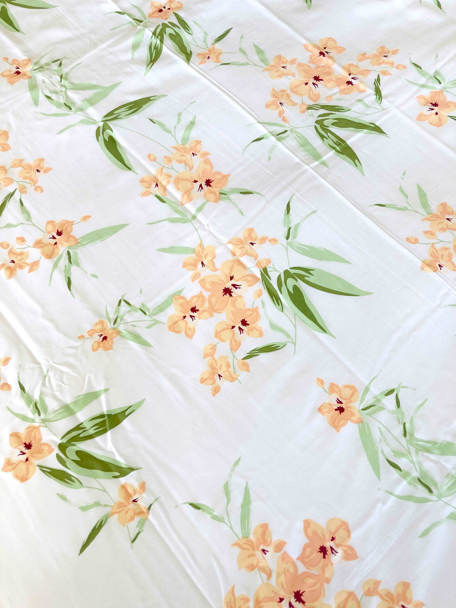 Simple Luxury Victorian Orange Sheet set – Blessed Earth