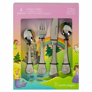 Cutlery -4 piece kids set - Fairy Tale