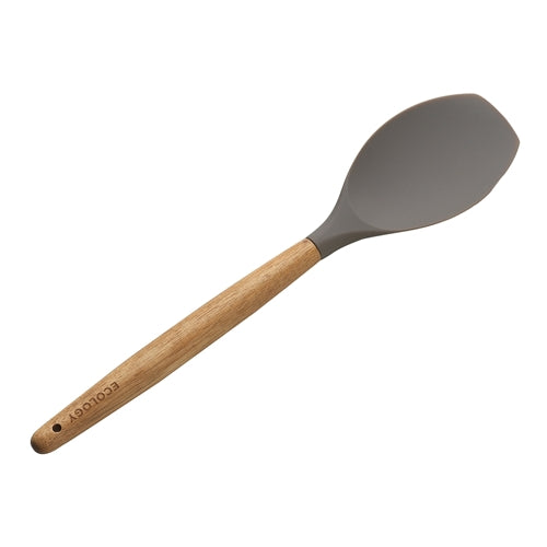 Provisions Acacia wood and silicon spatula