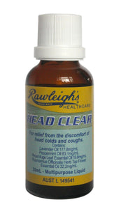 Rawleigh’s  Head Clear - 30ml