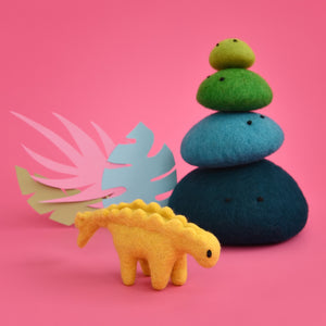 Mini Stegosaurus Dinosaur Toy