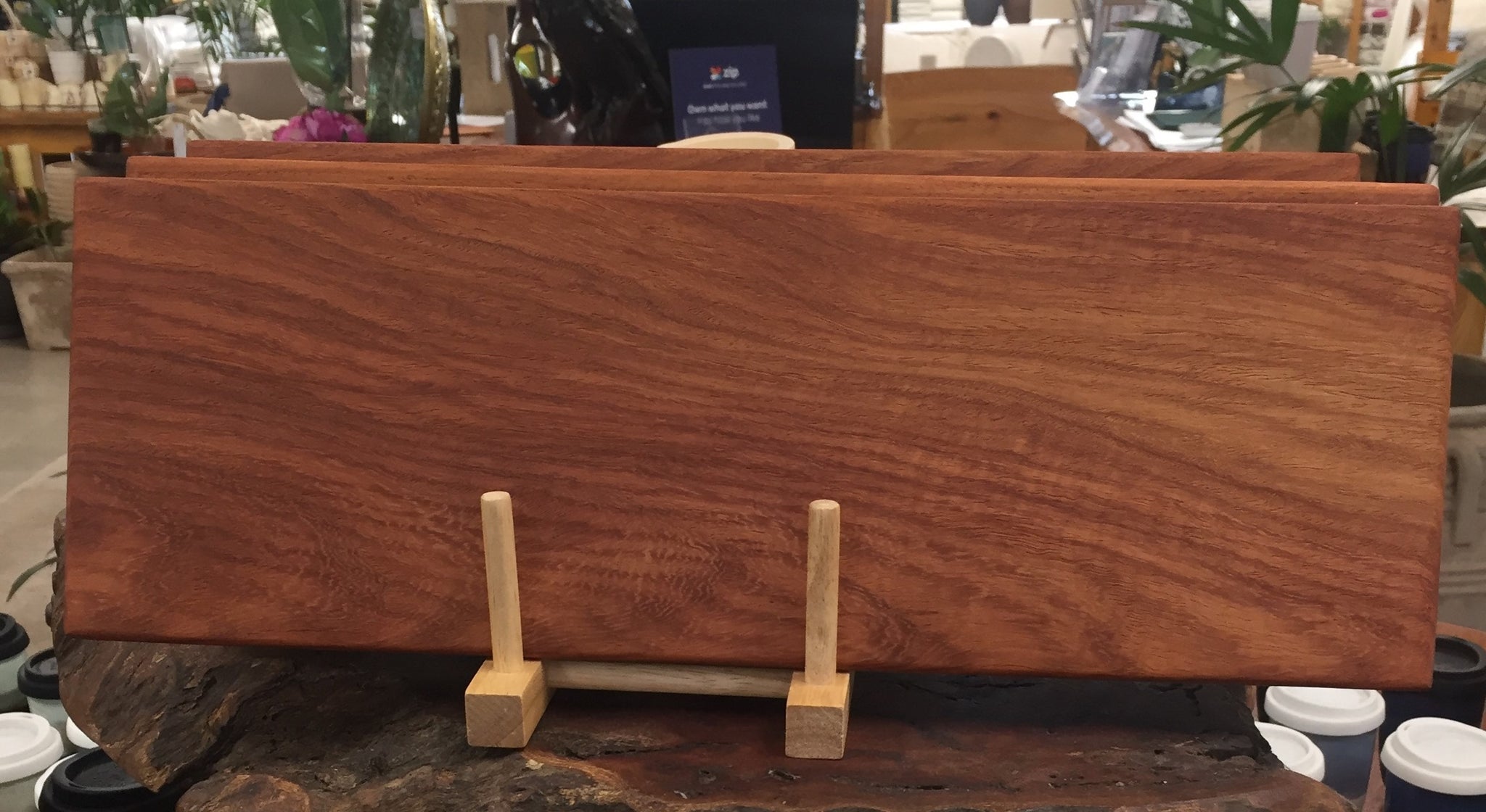 New Guinea Rosewood chopping board. Blessed Earth