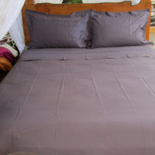 Load image into Gallery viewer, Simple Luxury Sheet Set in Aubergine