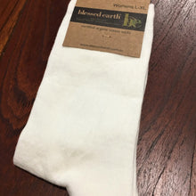 Load image into Gallery viewer, Ladies Ecru Sock in organic cotton