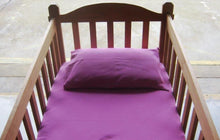 Load image into Gallery viewer, Cot Knitted Pillowcase - 9 colour options