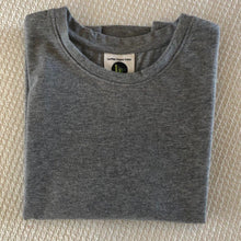 Load image into Gallery viewer, Childrens Long Sleeve  Jersey Crews - Grey Melange