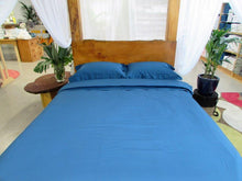 Load image into Gallery viewer, Simple Luxury Sheet Set in Moroccan Blue