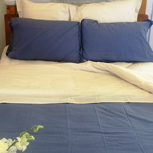 Soft Percale Sheet Set in Natural