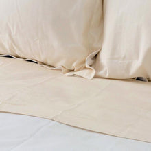 Load image into Gallery viewer, Fitted Sheet in Natural Percale