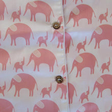 Load image into Gallery viewer, Ladies  Long Sleeve Pyjamas Tops in Simple luxury Elephants